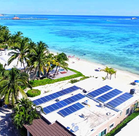 paneles solares en playa del carmen